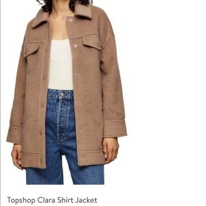 Topshop Clara Shirt Jacket